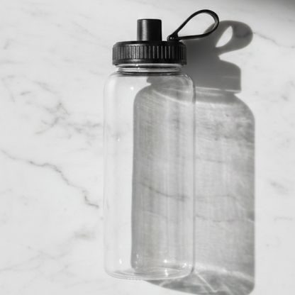 Gourde en verre 1L + Bâton Binchotan